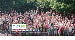 Desktop Screenshot of klingerschule.de